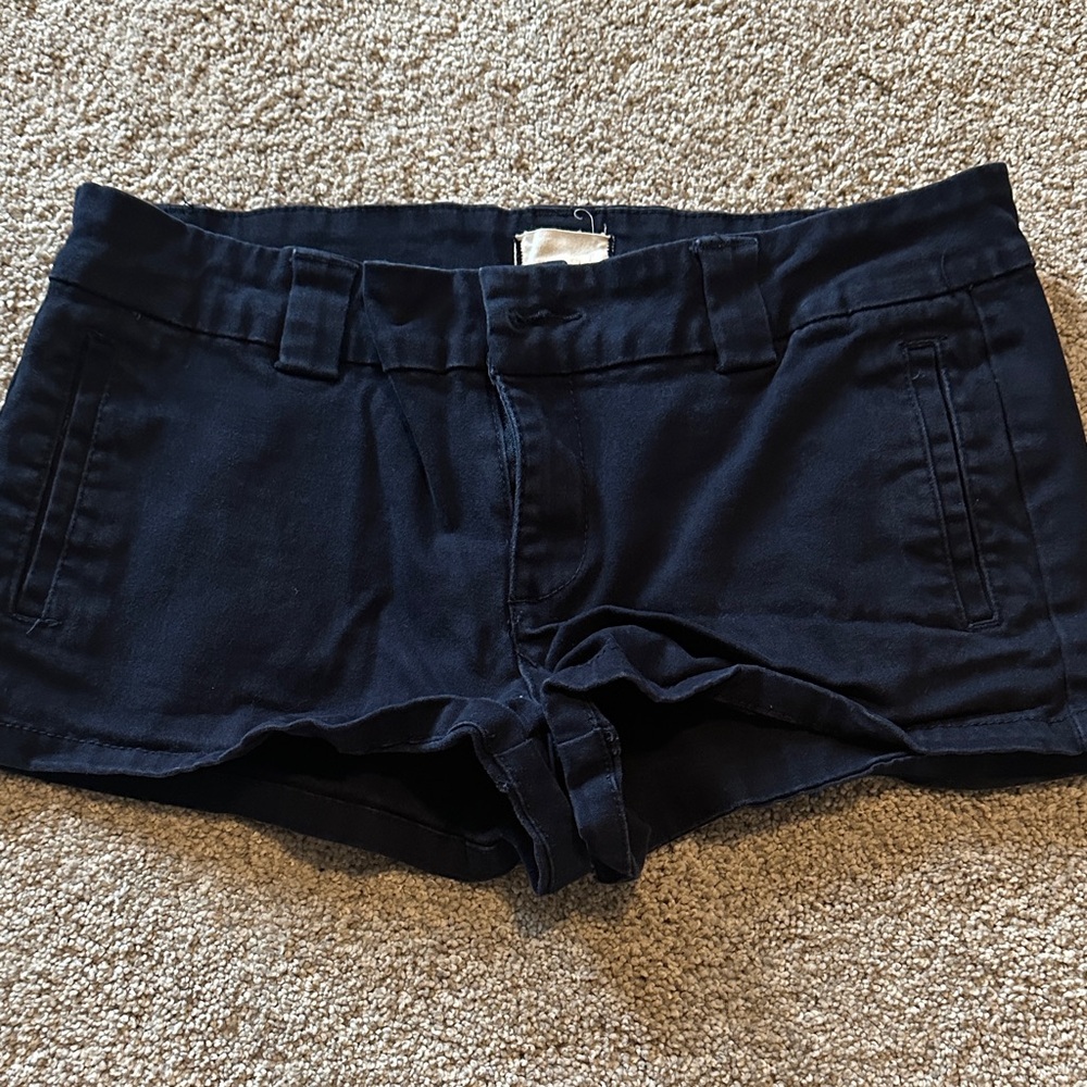 Forever 21 Dark Blue Women's Cargo Shorts